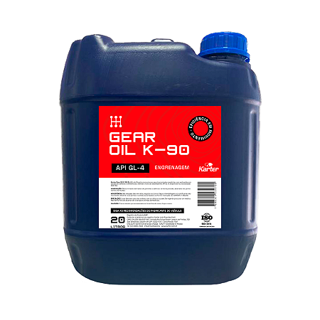 Oleo Sae 90 Api GL4 Câmbio Transmissões K90 20L Karter