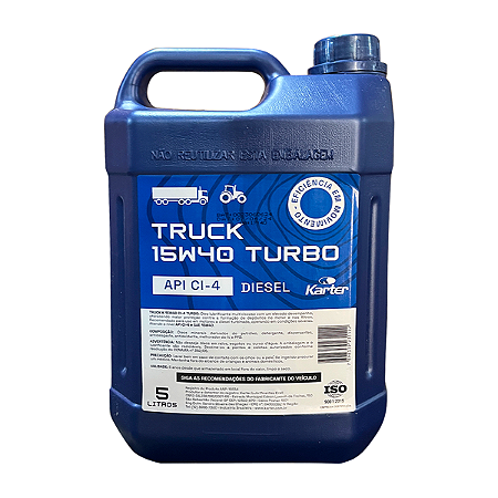 Oleo Sae 15W40 Truck Turbo Api Ci-4 Turbo 5L Karter