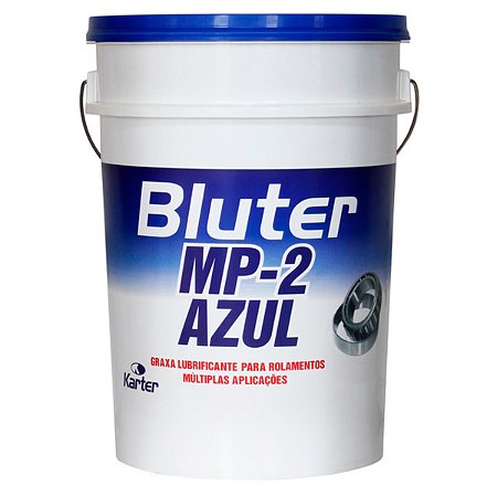 Graxa Azul Rolamento 10kg Bluter Mp2 Karter (-10ºC +130º C)
