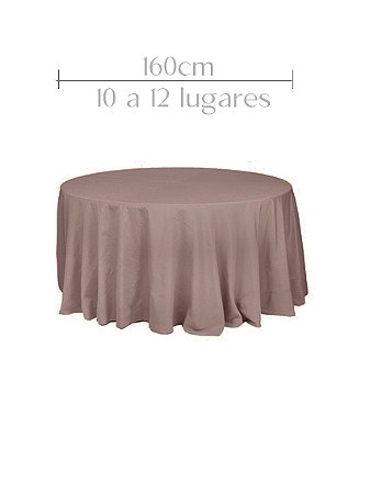Mesa Pranchão 160 cm com toalha Fendi