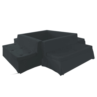 Futons Ilha - Preto