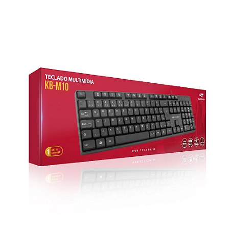 TECLADO BÁSICO KB-M10 C3 TECH