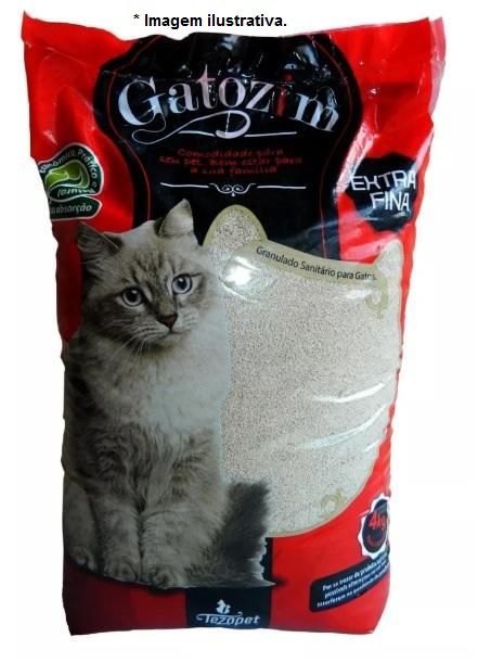 Granulado Sanitário para Gatos Gatozim 4kg (Extra fina)
