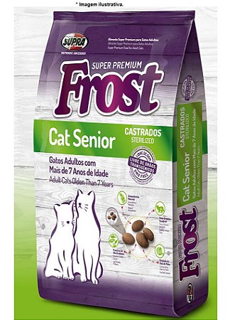 Ração Frost Cat Sênior Castrados 10,1kg