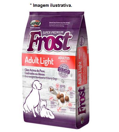 Ração Super Premium Frost Adult Light Cães acima do peso, Castrados ou Idosos 10,1kg