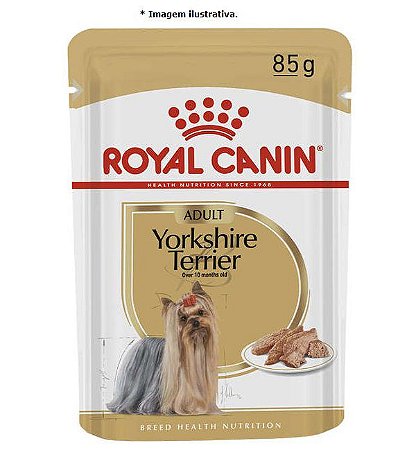 Ração Úmida Royal Canin Sachê Yorkshire Terrier Adult 85gr