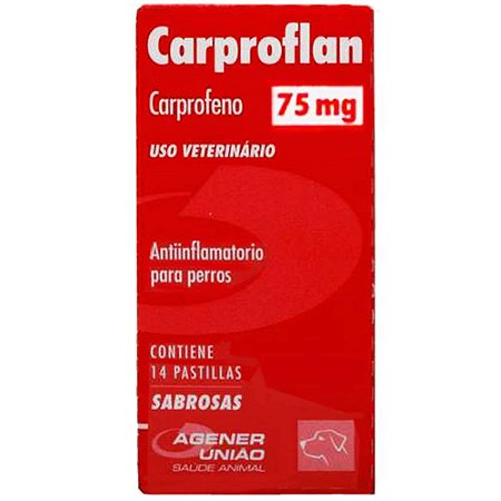 Anti-inflamatório Agener União Carproflan 75mg 14 Comprimidos