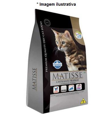 Ração Farmina Matisse Frango para Gatos Adultos Castrados 7,5kg