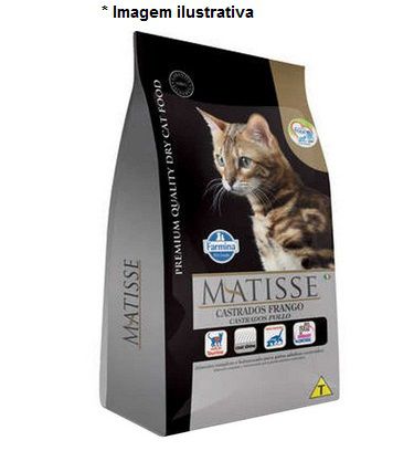 Ração Farmina Matisse Frango para Gatos Adultos Castrados 2kg