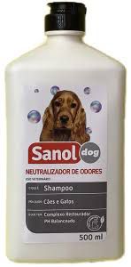 Shampoo Sanol Dog Neutralizador de Odores 500ml