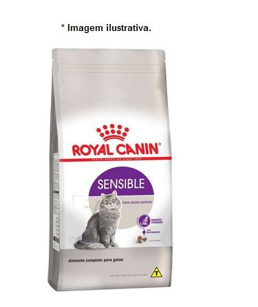 Ração Royal Canin Sensible para Gatos Adultos Sensíveis 7,5kg