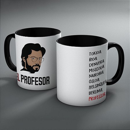 Caneca La Casa de Papel - Professor