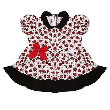 vestido de joaninha