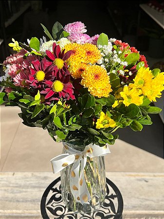 Flores em Cristal