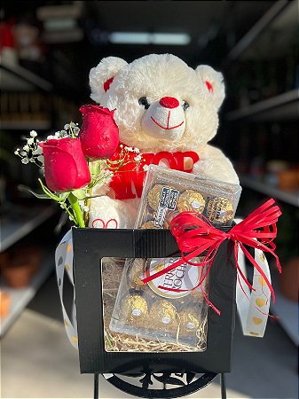 Box Amor e Chocolate