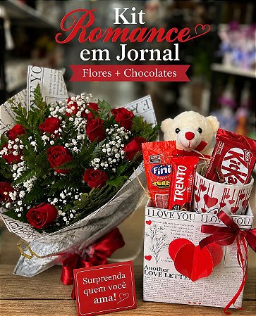 Kit Romance em Jornal