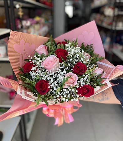 Buquê Mix de Rosas