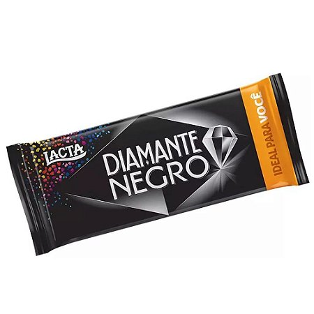 Barra Chocolate Diamante Negro 90g