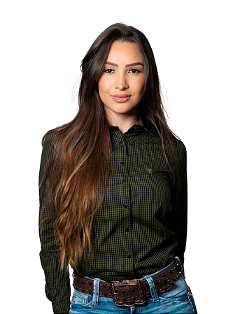 CAMISA FEMININA XADREZ VERDE MILITAR