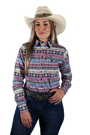 Camisa Feminina Etnica