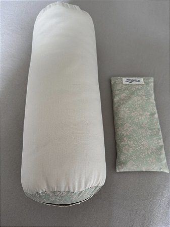 Kit Mini bolster + almofada para olhos Respirar