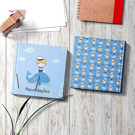 Álbum Scrapbook Marinheiro
