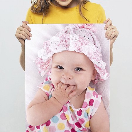 Pôster Tamanho 50x70 cm em Papel Fotográfico