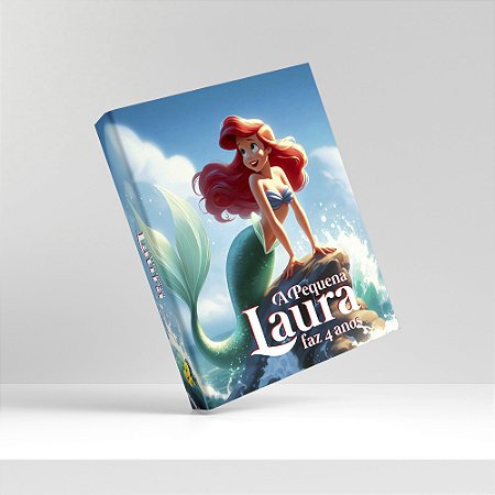 Album Fichário Para Fotos - A Pequena Sereia