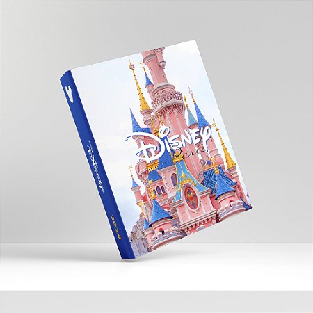 Album Fichário Para Fotos - Disney Paris Azul