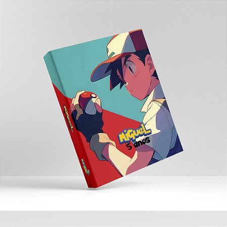 Album Fichário Para Fotos - Pokemon
