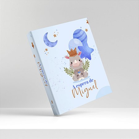 Album Fichário Para Fotos - A Espera de Menino