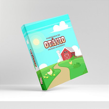 Album Fichário Para Fotos - Fazendinha