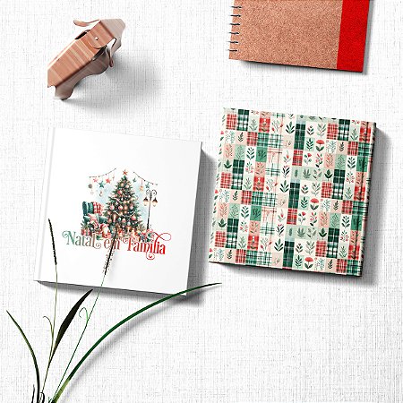 Álbum Scrapbook Árvore de Natal