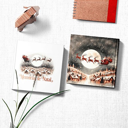 Álbum Scrapbook Papai Noel