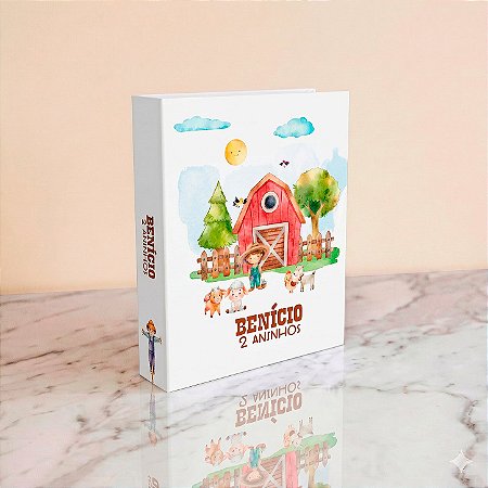 Album Fichário Para Fotos Fazendinha