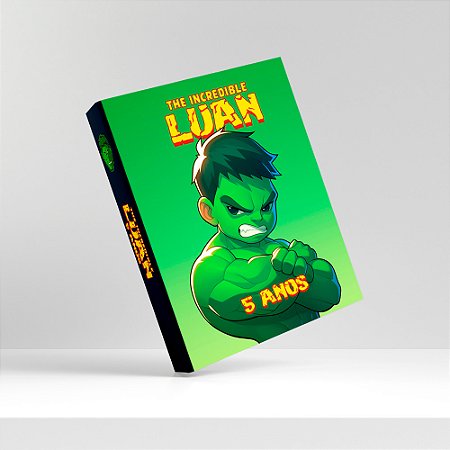 Album Fichário Para Fotos - Hulk Personalizado