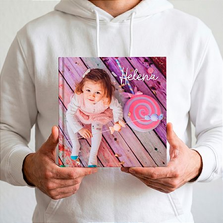 Fotolivro Personalizado Quadrado