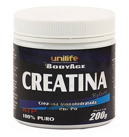 CREATINA MONOHIDRATADA EM PÓ 200 GR