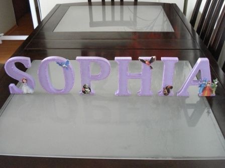 Letras em 3D