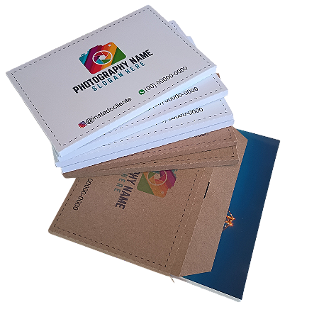 10 Caixas Envelope para Fotos 10x15