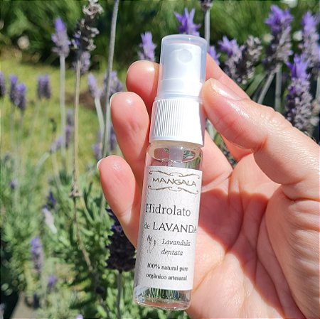 Essência Solar de Lavanda orgânico (hidrolato)