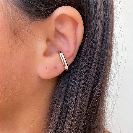 Piercing ear hook de pressão metal