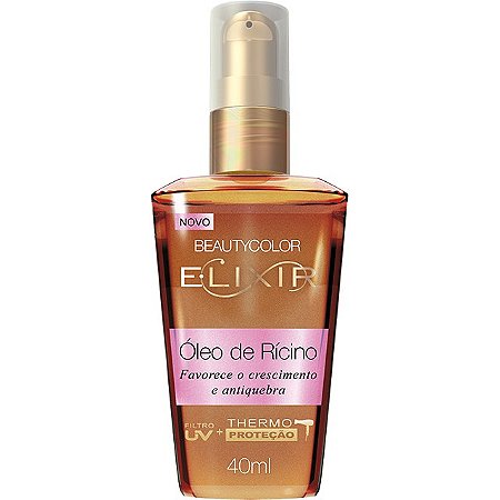 Óleo Elixir Rícino 40ml - Beauty Color