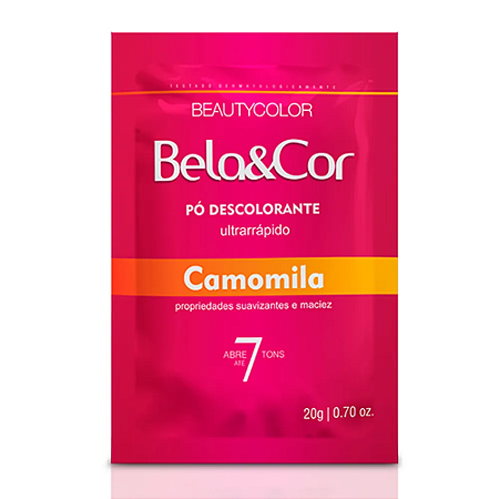 Pó Descolorante Camomila 20g - Bela&Cor