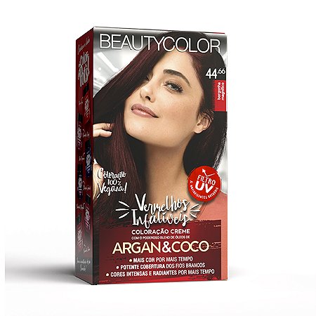 Coloração Kit 44.66 Borgonha Magnifico - Beauty Color