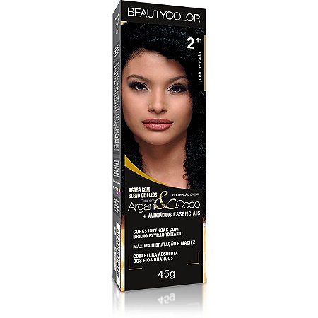 Coloração Individual 2.11 Preto Azulado - Beauty Color