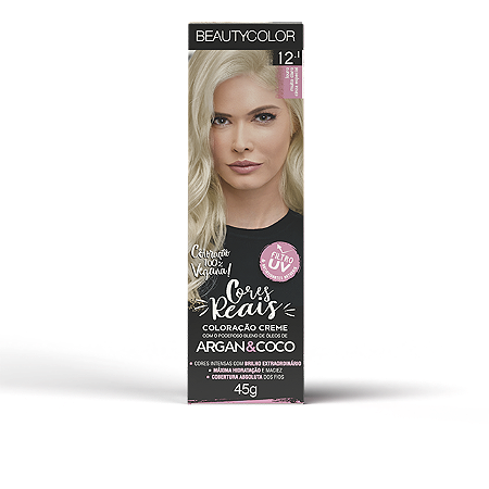 Coloração Individual 12.1 Louro Muito Claro Acinzentado Especial - Beauty Color