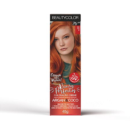 Coloração Individual 76.44 Ruivo Absoluto - Beauty Color