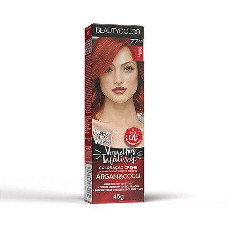 Coloração Individual 77.44 Paixão em Carmim - Beauty Color