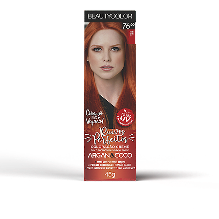 Coloração Individual 76.66 Ruivo Ariel - Beauty Color